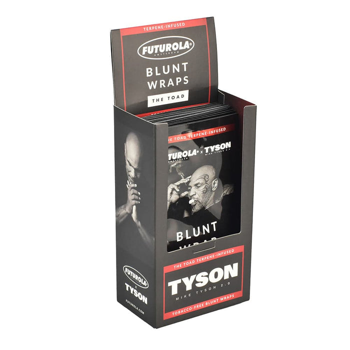 Futurola x Tyson 2.0 Terp Infused Blunt Wrap 25pcs - Toker Supply