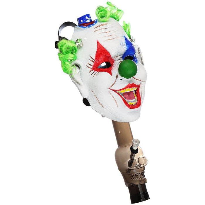 Gas Mask with Acrylic Water Pipe | 8" - Toker Supply