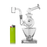Gemini Mini Dab Rig - Toker Supply