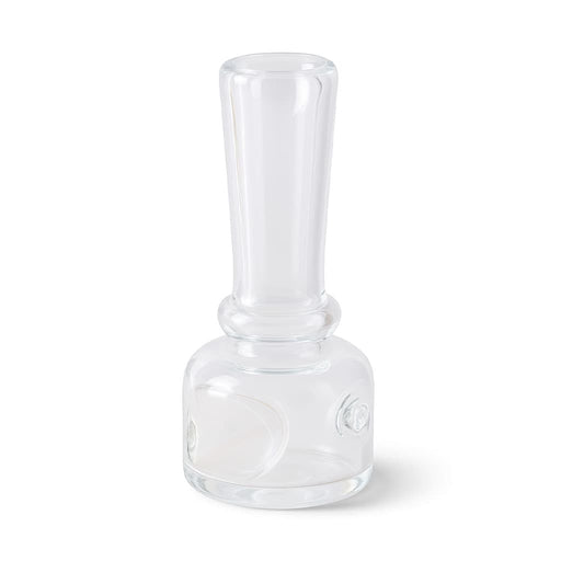 GLASS HAND PIPE WITH ELECTRIC PLATING - Toker Supply