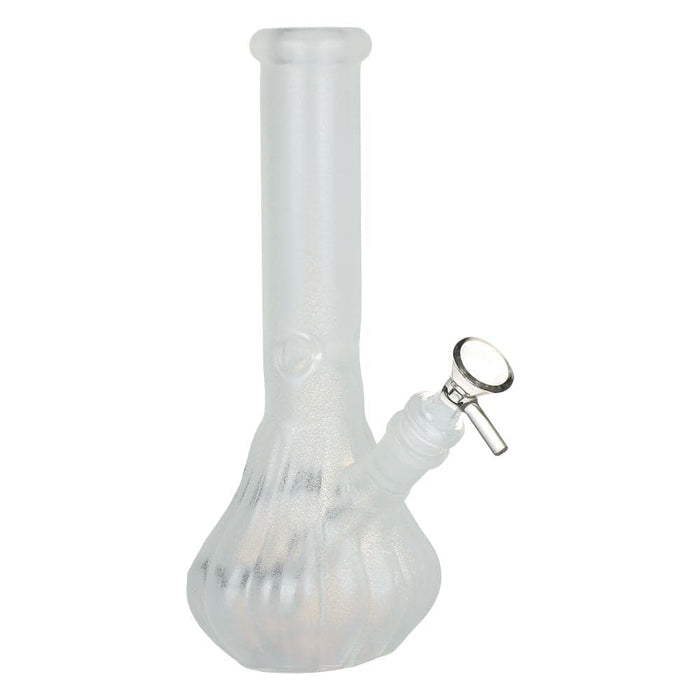 Glow In Dark Jack-O-Lantern Glass Bong - 9.25" / 14mm F - Toker Supply