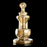 Gold Claude Mini Rig - LE - Toker Supply