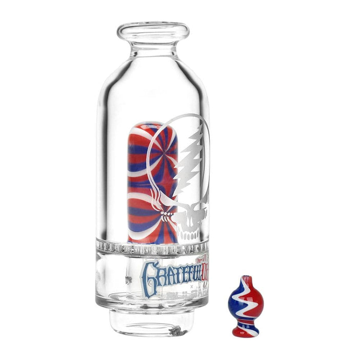 Grateful Dead x blast Stealie Attachment Set for Puffco Peak 6" - Toker Supply