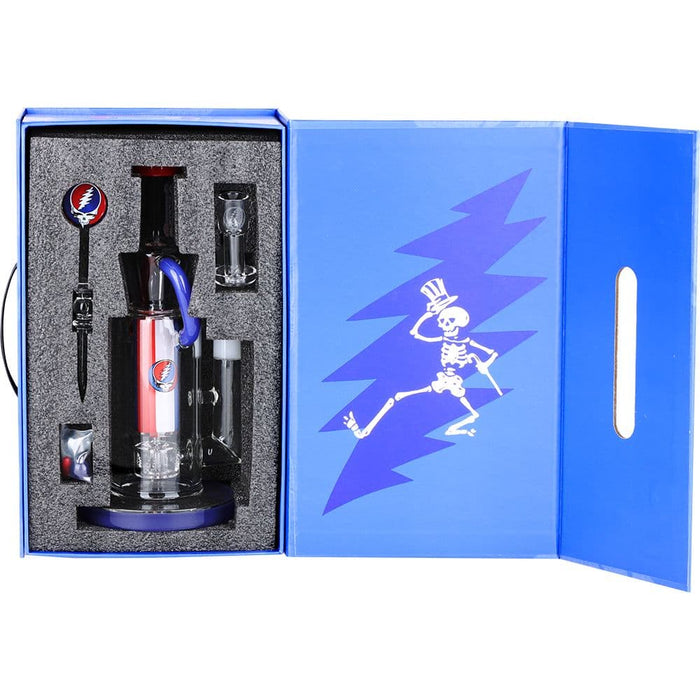 Grateful Dead x Pulsar Cascade Waterfall Recycler Rig Set - 9" / 14mm F - Toker Supply
