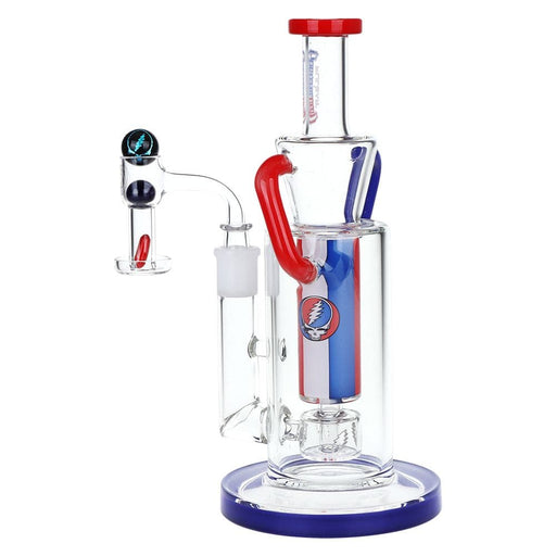 Grateful Dead x Pulsar Cascade Waterfall Recycler Rig Set - 9" / 14mm F - Toker Supply