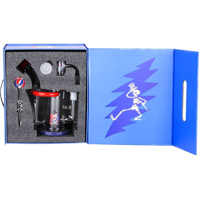 Grateful Dead x Pulsar Honest Tune Recycler Rig Set - 8.5" / 14mm F - Toker Supply
