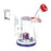 Grateful Dead x Pulsar Honest Tune Recycler Rig Set - 8.5" / 14mm F - Toker Supply