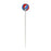 Grateful Dead x Pulsar Lightning Bolt Glass Water Pipe - Toker Supply