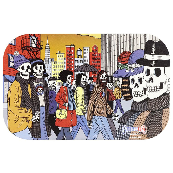 Grateful Dead x Pulsar Magnetic Rolling Tray Lid - Street People / 11" x 7" - Toker Supply