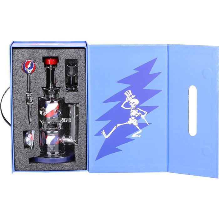 Grateful Dead x Pulsar Stealied Out Dab Rig Set - 9" / 14mm F - Toker Supply