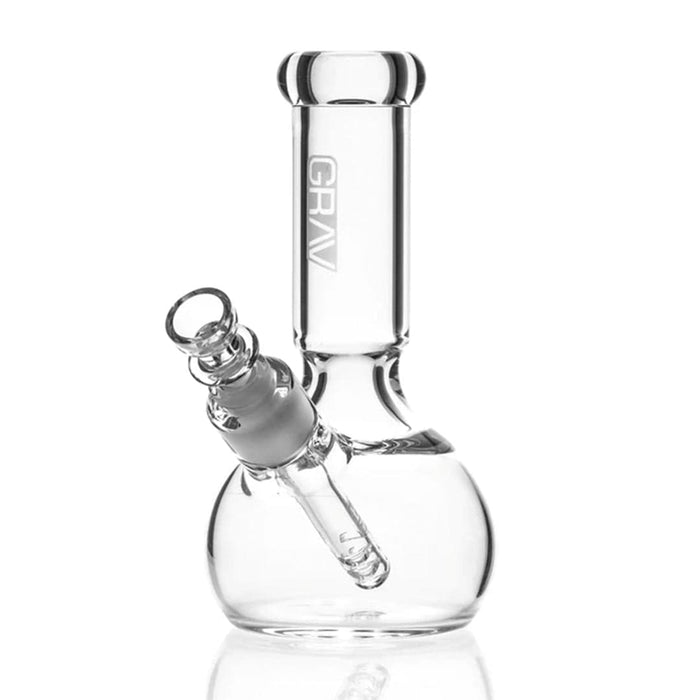 GRAV Round Base Glass Water Pipe - Toker Supply