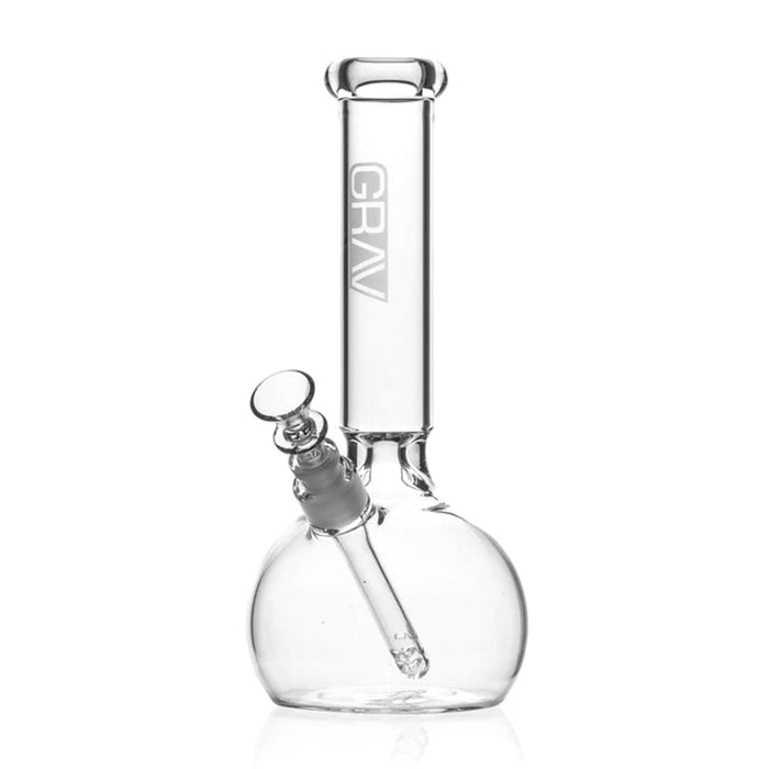 GRAV Round Base Glass Water Pipe - Toker Supply