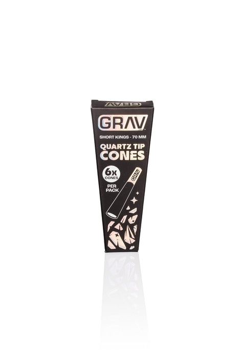 GRAV® Short Kings Quartz Tip Cones - Toker Supply