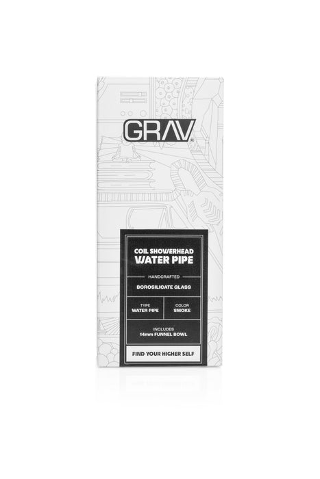 GRAV® Smoke Coil Shower Head Water Pipe - Toker Supply