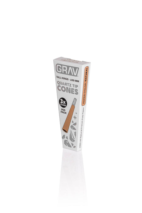 GRAV® Tall Kings Quartz Tip Cones - Toker Supply