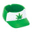 GREEN LEAF SNAPBACK HAT ASHTRAY - Toker Supply