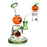 Halloween Ball Glass Dab Rig Set - 6.75" / 14mm F - Toker Supply