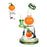 Halloween Ball Glass Dab Rig Set - 6.75" / 14mm F - Toker Supply