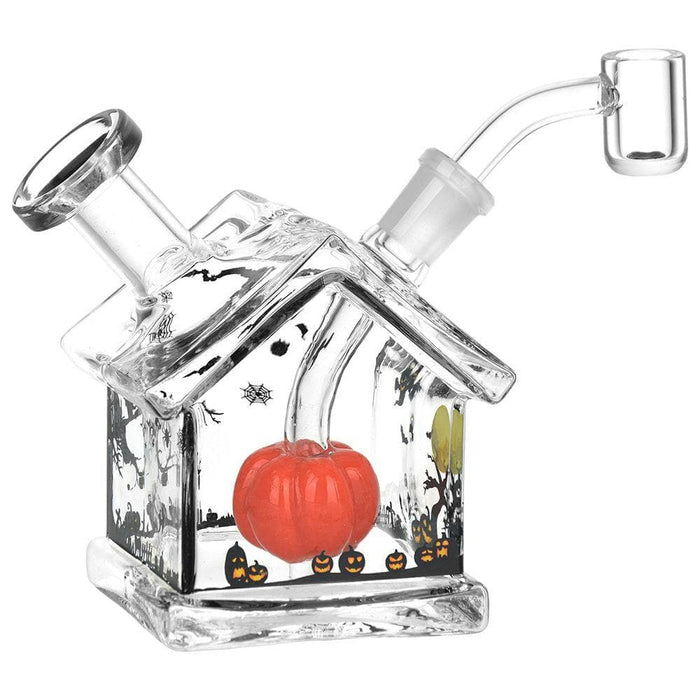 Halloween House Glass Dab Rig - 4.5" / 14mm F - Toker Supply