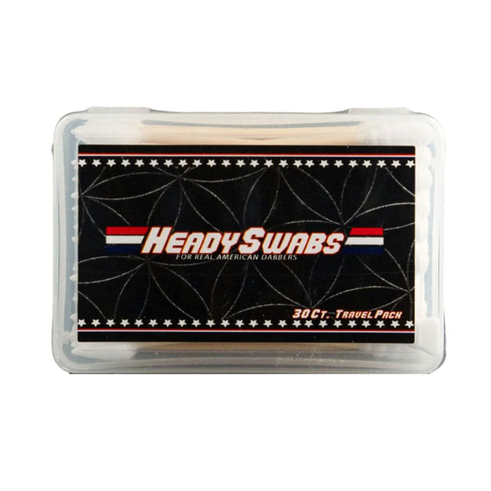 Heady Swabs – 30ct Travel Pack | Portable Dab Swabs for On-the-Go Sessions - Toker Supply