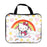 Hello Kitty Juicebox Glass Water Pipe Smoker's Travel Kit - 7" / 14mm F / Rainbow Kitty - Toker Supply