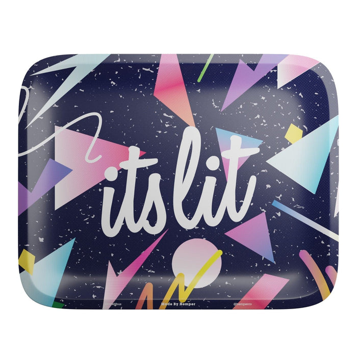 HEMPER  - It's Lit Party Rolling Tray - Toker Supply
