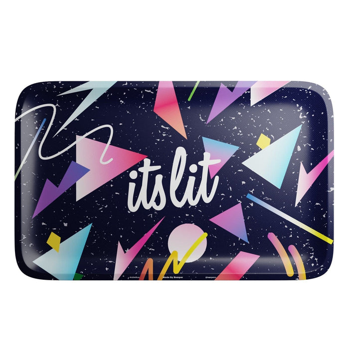HEMPER  - It's Lit Party Rolling Tray - Toker Supply