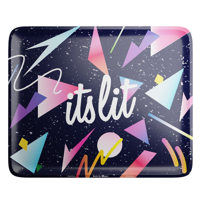 HEMPER  - It's Lit Party Rolling Tray - Toker Supply