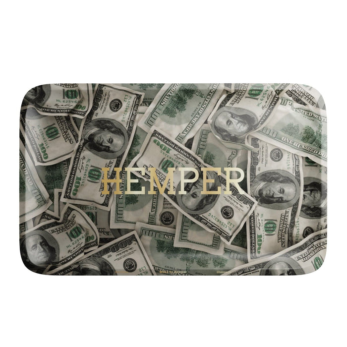 HEMPER  - It's Money Rolling Tray - Toker Supply
