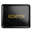 HEMPER  - Luxe Black Marble Rolling Tray - Toker Supply