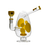 HEMPER - Spotted Egg Bong 7" - Toker Supply