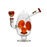 HEMPER - Spotted Egg Bong 7" - Toker Supply