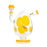 HEMPER - Spotted Egg XL Bong 9" - Toker Supply