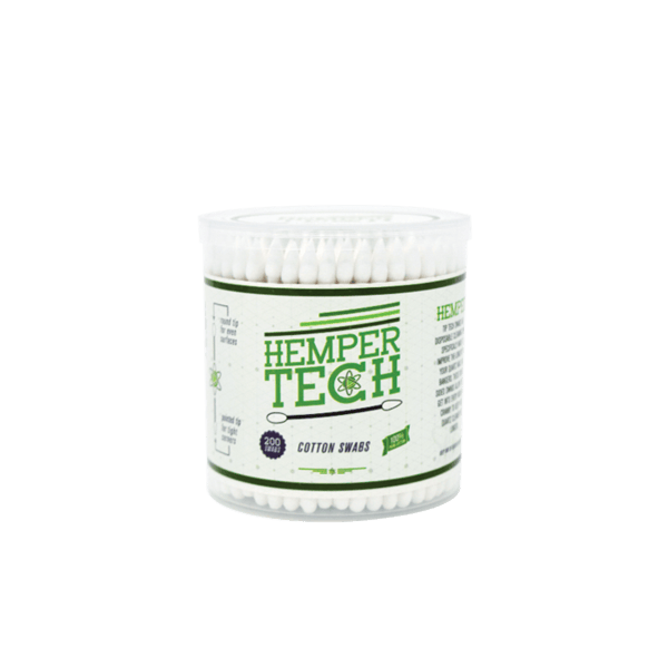 HEMPER Tech Cotton buds 200ct - Toker Supply