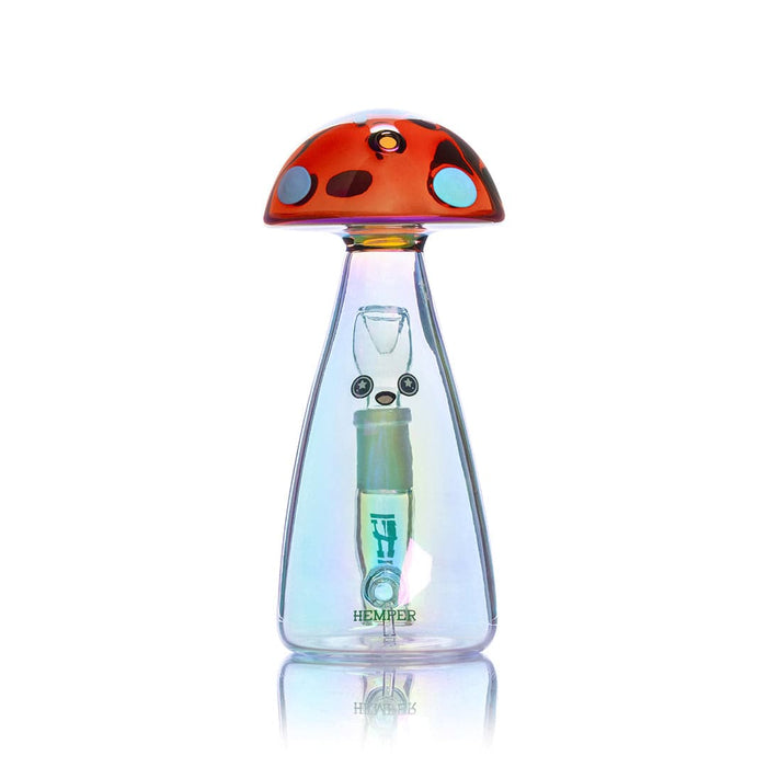 HEMPER- Trippy Shroom Bong 6" - Toker Supply