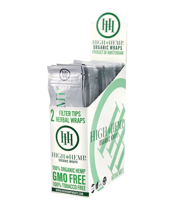 High Hemp Organic CBD Wraps - 2pknc - Toker Supply