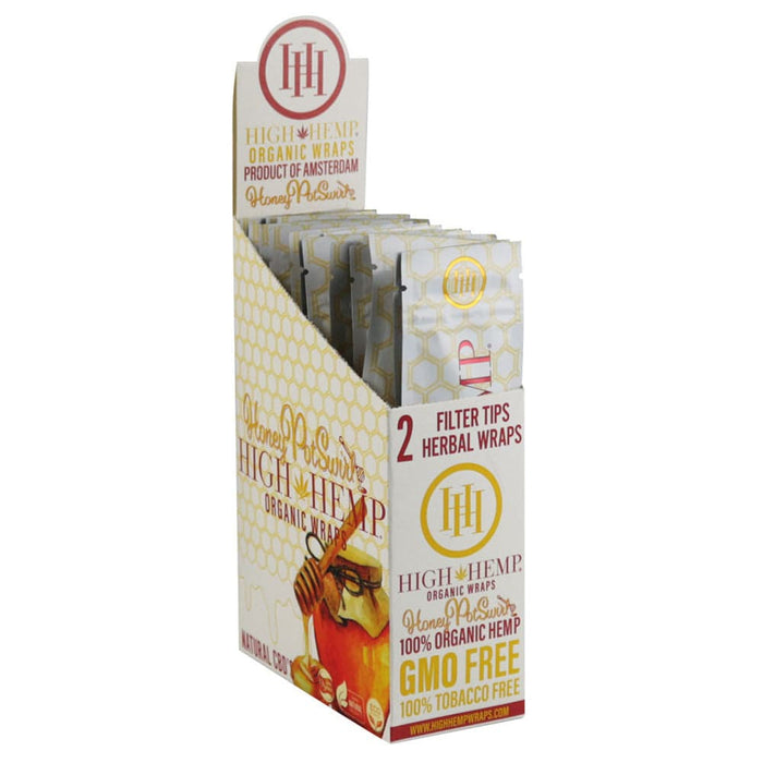 High Hemp Organic CBD Wraps - 2pknc - Toker Supply
