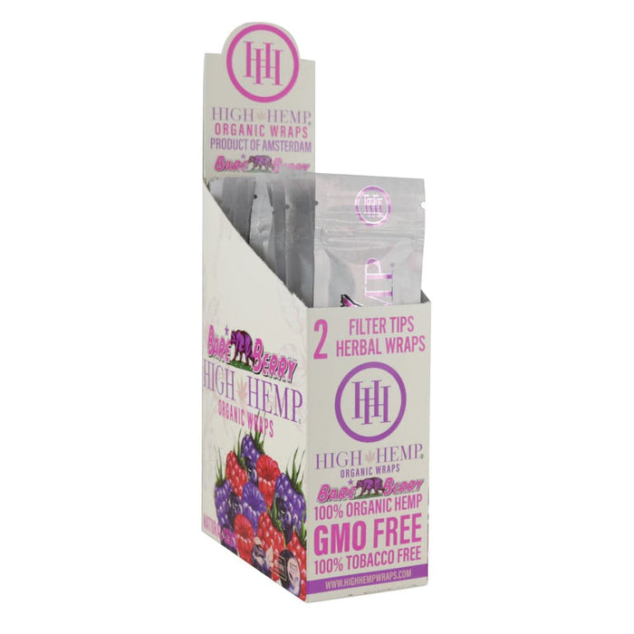 High Hemp Organic CBD Wraps - 2pknc - Toker Supply