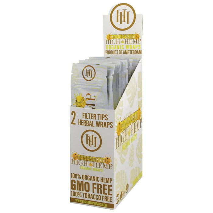 High Hemp Organic CBD Wraps - 2pknc - Toker Supply