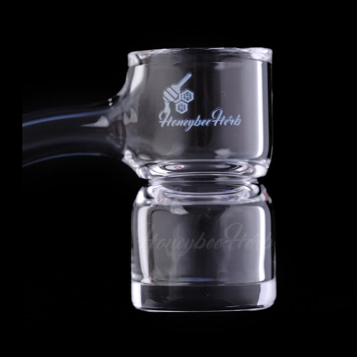 HONEY BEVEL SPLASH BUCKET QUARTZ BANGER - 45° DEGREE | BL - Toker Supply