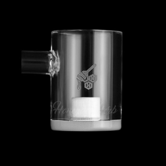 HONEY & MILK CORE REACTOR SIDECAR QUARTZ BANGER - 90° DEGREE | YL - Toker Supply