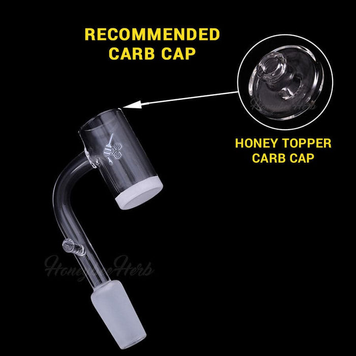 Honey & Milk Enail Quartz Banger - 90° Degree | YL - Toker Supply