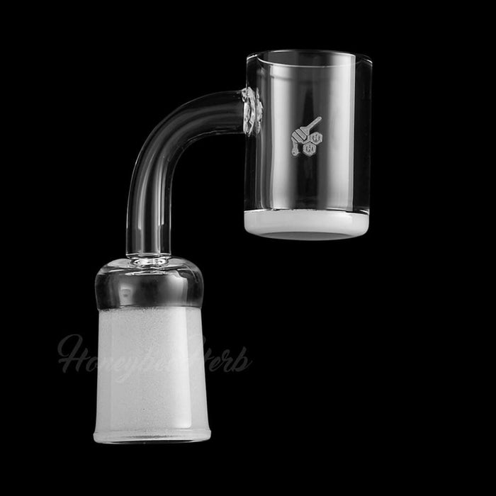 Honey & Milk Quartz Banger - 90° Degree | YL - Toker Supply