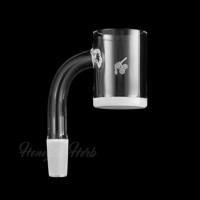 Honey & Milk Quartz Banger - 90° Degree | YL - Toker Supply