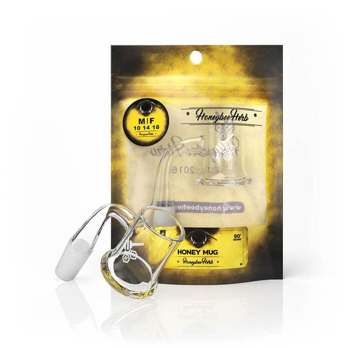 HONEY MUG QUARTZ BANGER - 90° DEGREE | YL - Toker Supply