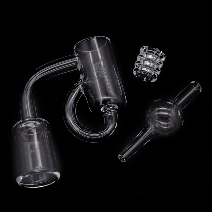 HONEY RECYCLER QUARTZ BANGER | YL - Toker Supply