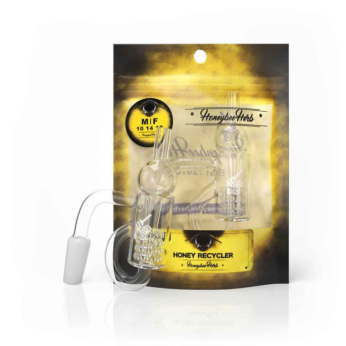HONEY RECYCLER QUARTZ BANGER | YL - Toker Supply