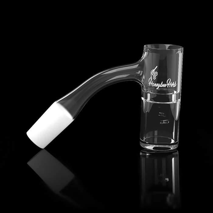 HONEY WELL QUARTZ BANGER - 45° DEGREE | BL - Toker Supply