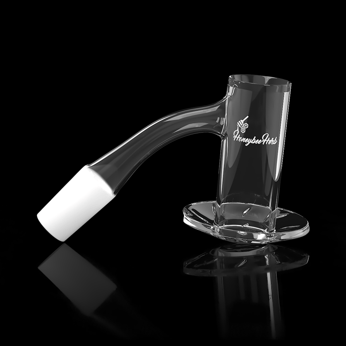 Honeybee herb Beehive Quartz Banger- 45° - Toker Supply