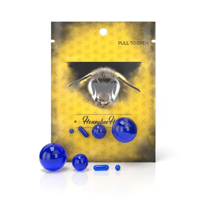 Honeybee Herb Dab Marble Set - 4 Piece - Toker Supply